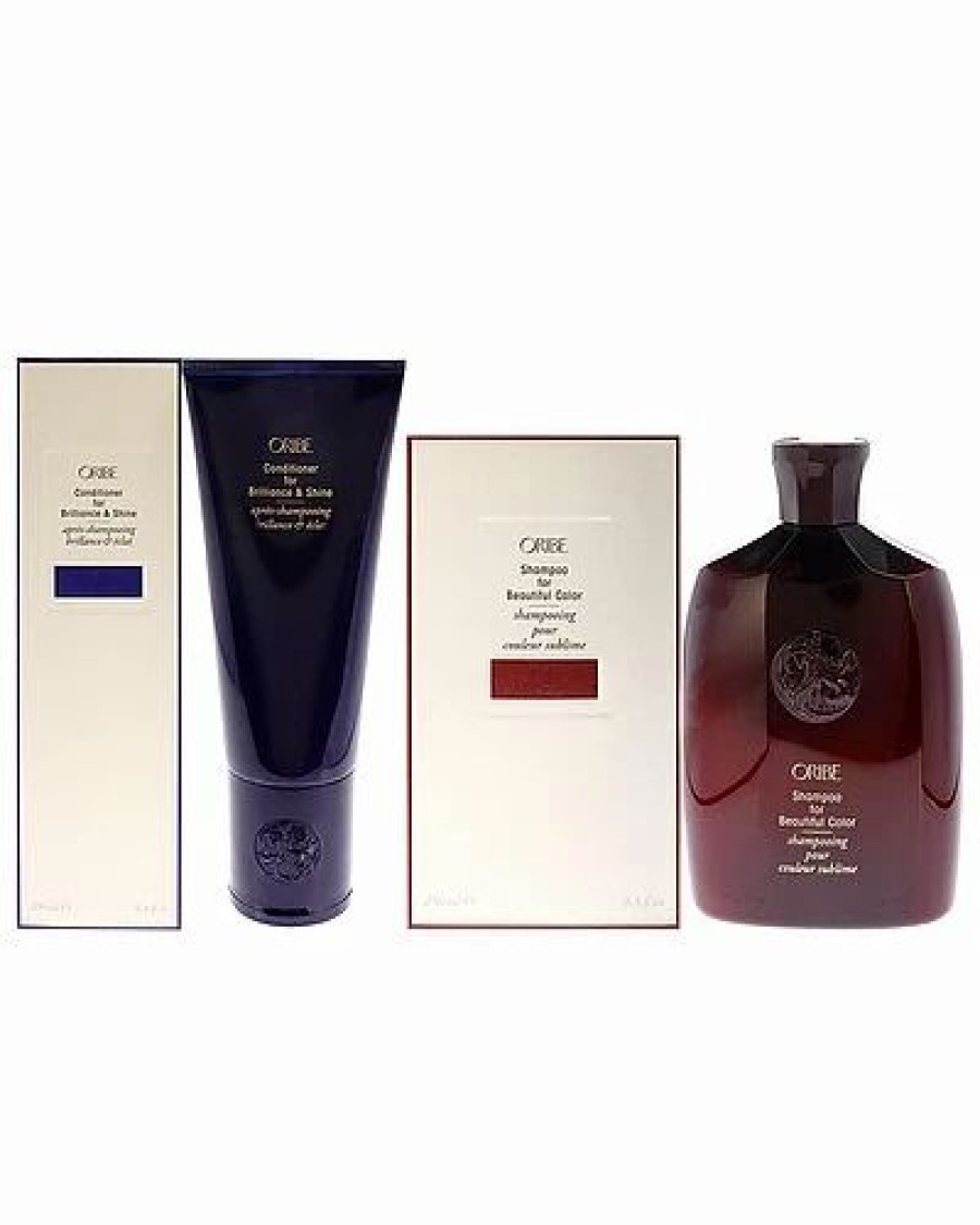 Shampoo & Conditioners * | Oribe Conditioner For Brilliance And Shine & Shampoo For Beautiful Color Women