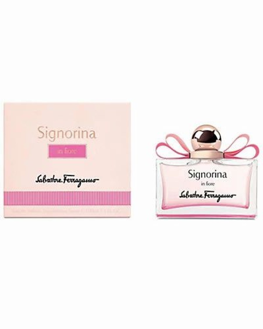 Fragrance * | Salvatore Ferragamo Women'S Signorina In Fiore 3.4Oz Eau De Toilette Spray