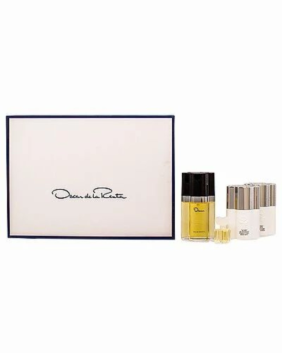 Fragrance * | Oscar De La Renta De La Renta Women'S 4Pc Gift Set