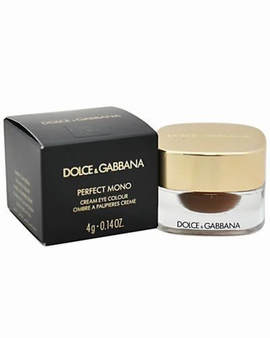 Face & Eye Makeup * | Dolce & Gabbana 0.14Oz # 120 Coffee Perfect Mono Cream Eye Colour Women