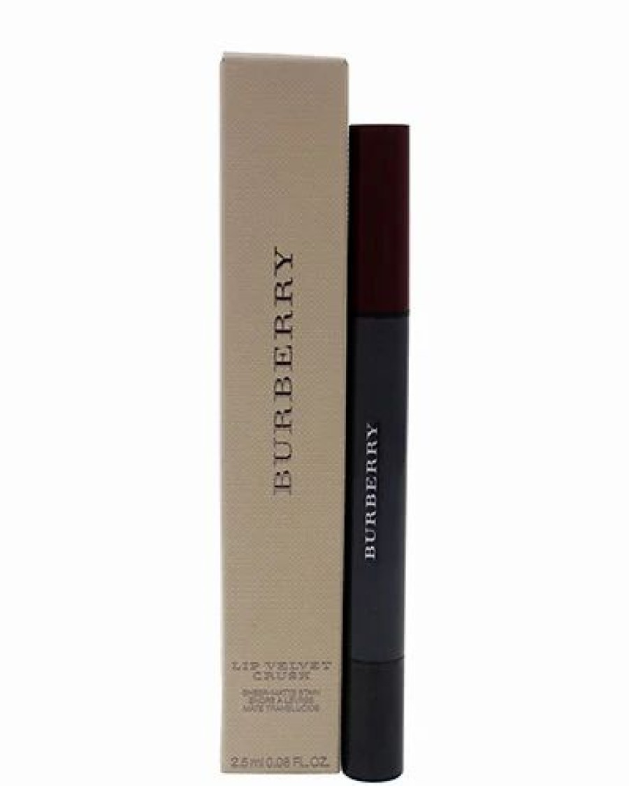 Lip & Cheek Makeup * | Burberry 0.08Oz #94 Oxblood Lip Velvet Crush Women