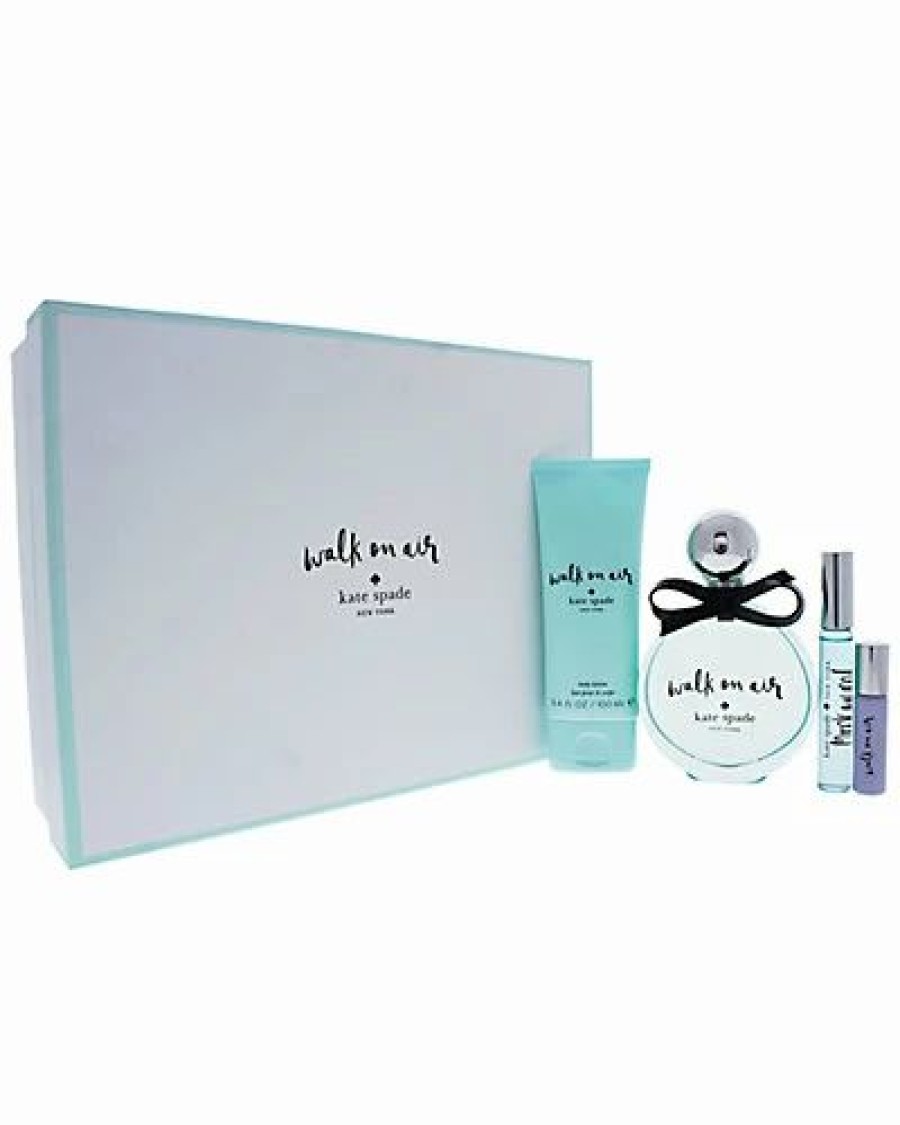 Fragrance * | Kate Spade New York Women'S 2H17 Walk On Air 4Pc Gift Set