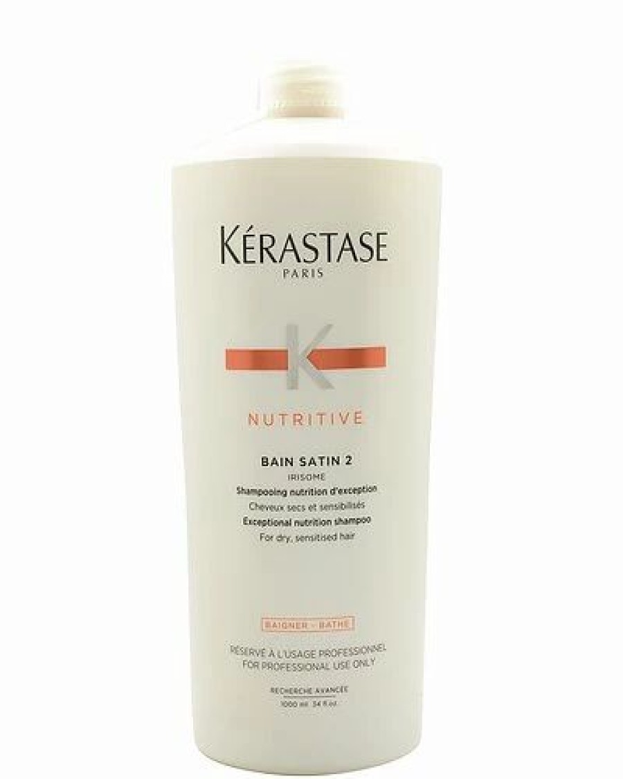 Shampoo & Conditioners * | Kerastase 34Oz Bain Satin 2 Shampoo For Dry Hair Women