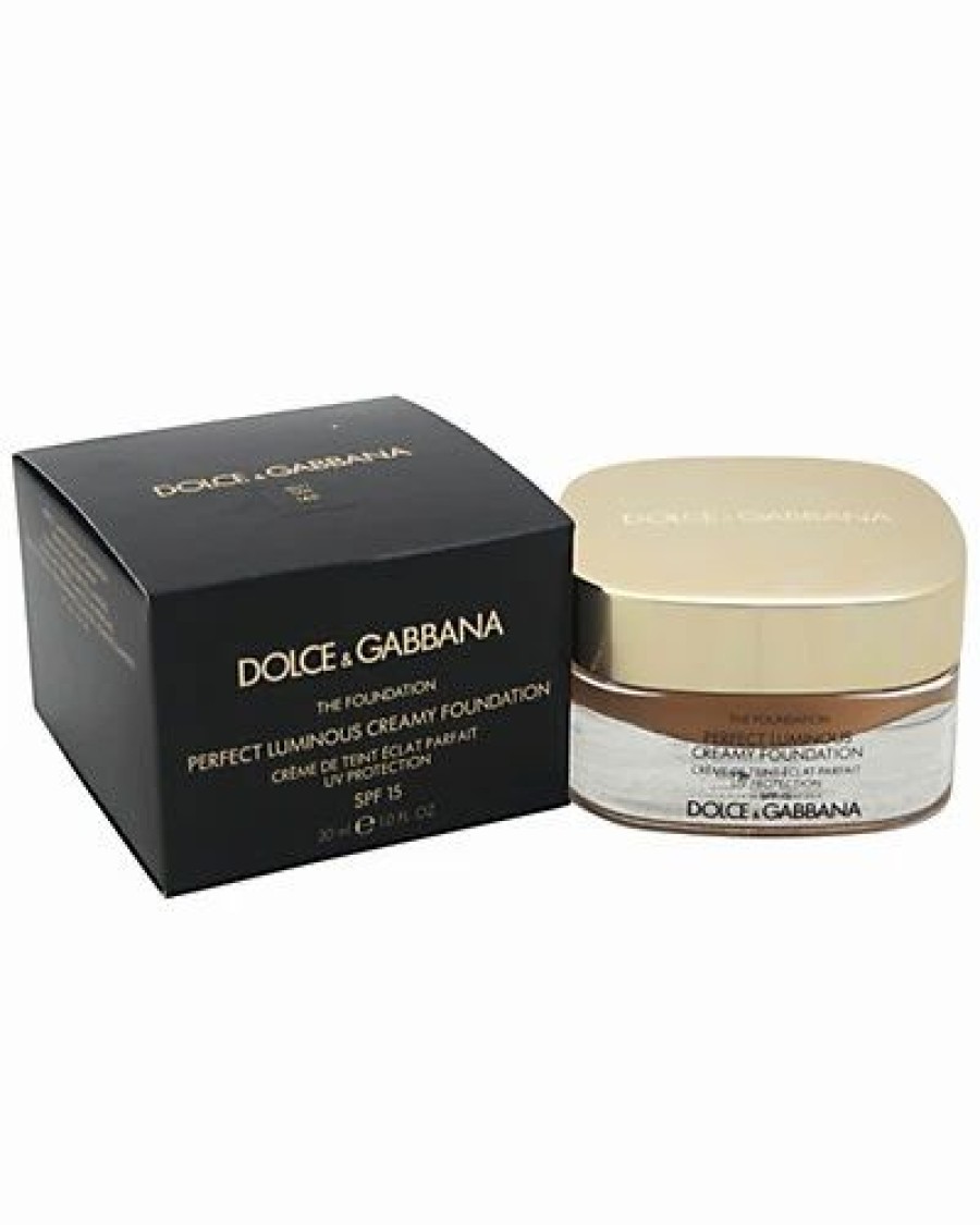 Face & Eye Makeup * | Dolce & Gabbana 1Oz # 160 Soft Tan Perfect Luminous Creamy Foundation Spf 15 Women