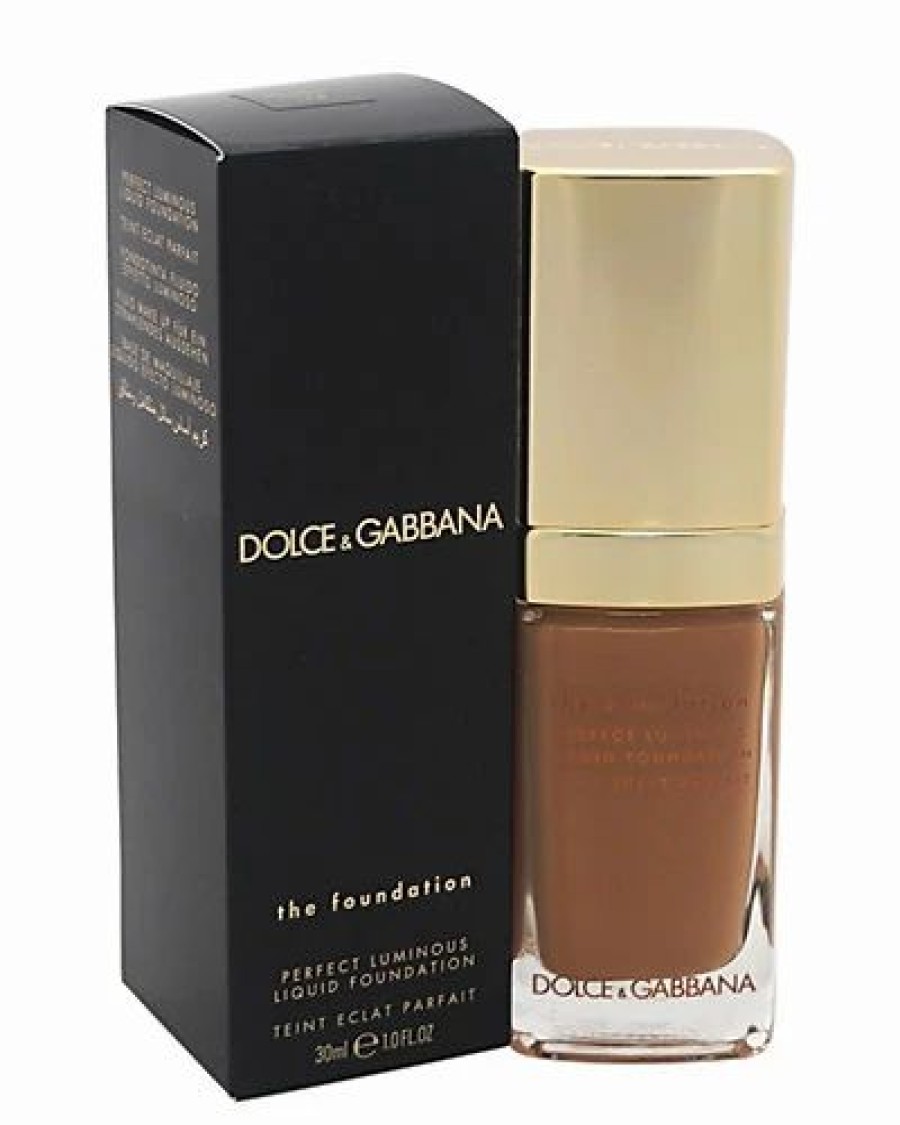 Face & Eye Makeup * | Dolce & Gabbana 1Oz # 170 Golden Honey Perfect Luminous Liquid Foundation Women