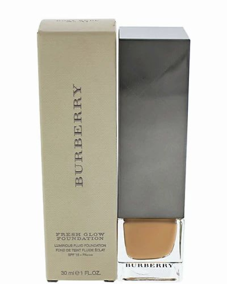 Face & Eye Makeup * | Burberry 1Oz 31 Rosy Nude Fresh Glow Luminous Fluid Foundation Spf 15 Women