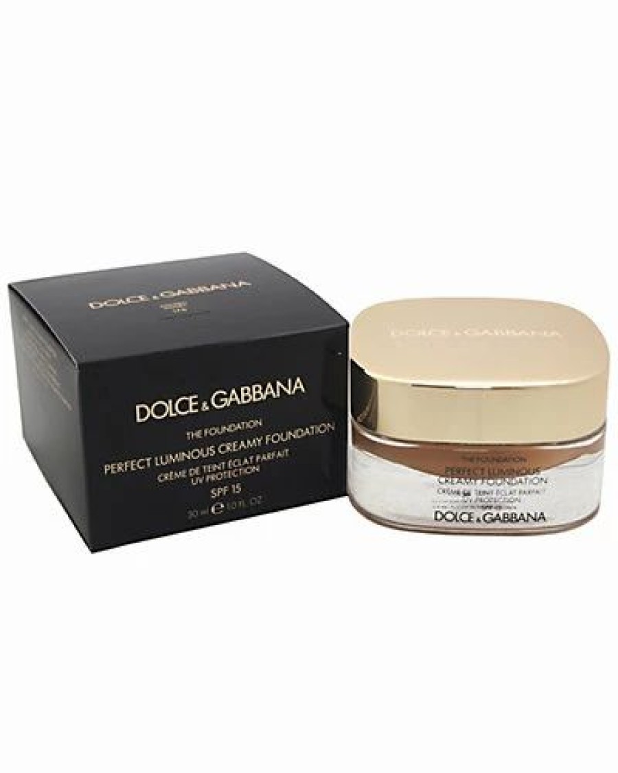 Face & Eye Makeup * | Dolce & Gabbana 1Oz # 170 Golden Honey Perfect Luminous Creamy Foundation Spf 15 Women