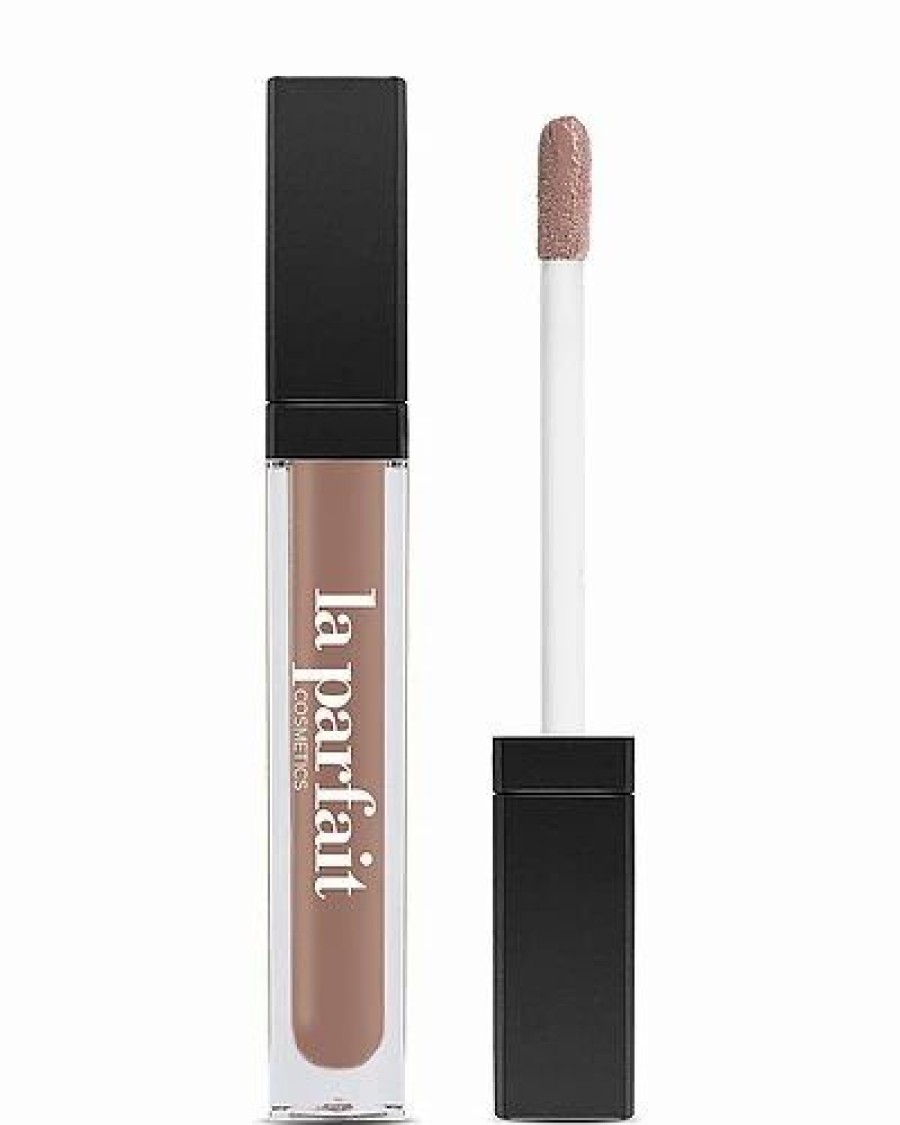 Lip & Cheek Makeup * | La Parfait Cosmetics 0.27Oz Waterproof Lipstick Matte Liquid #19 Caramel Nude Women