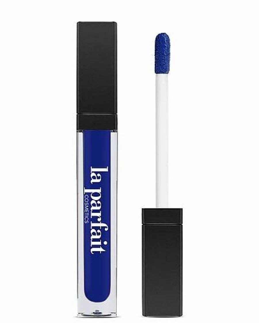 Lip & Cheek Makeup * | La Parfait Cosmetics 0.27Oz Waterproof Lipstick Matte Liquid #32 Deep Blue Women