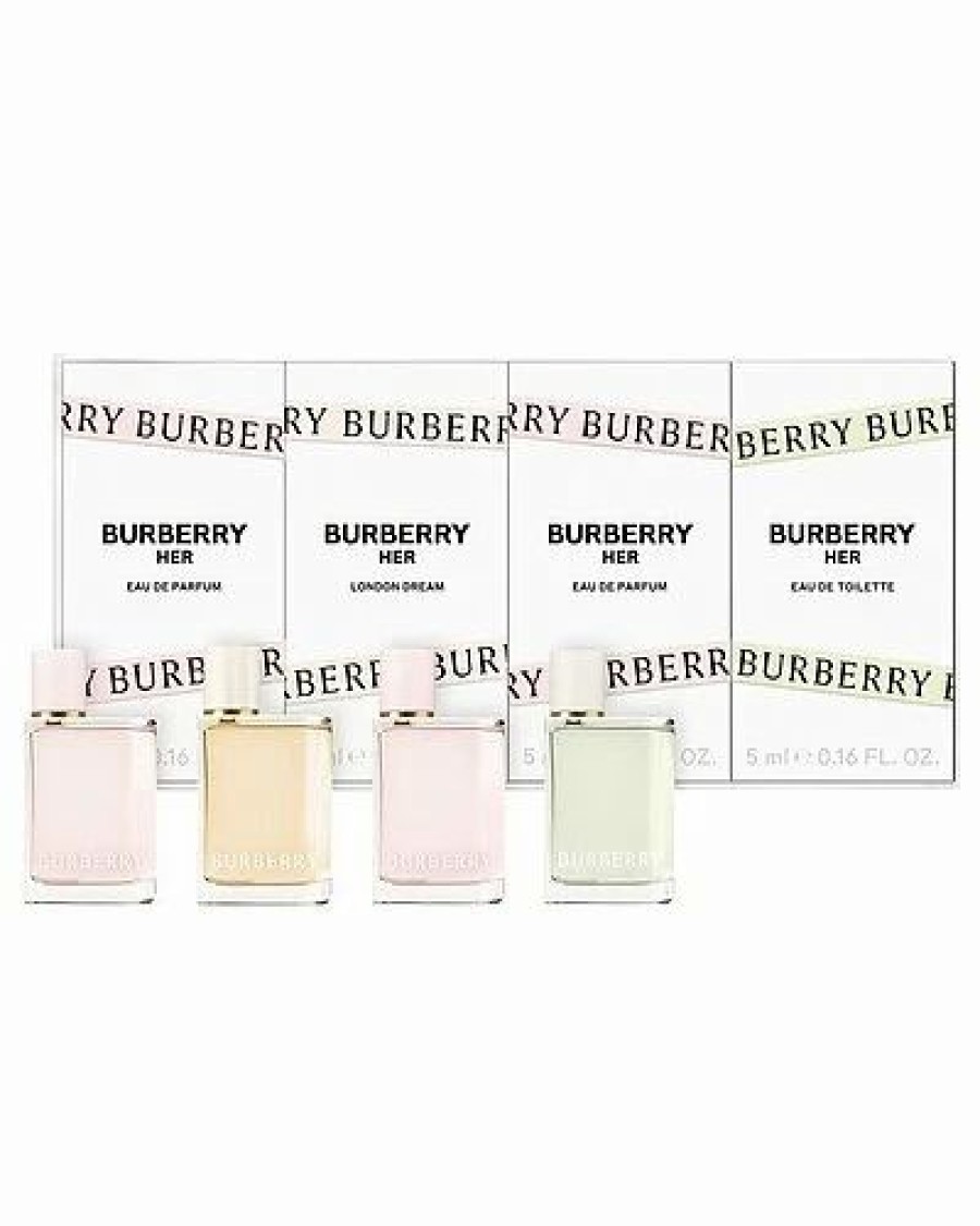 Fragrance * | Burberry Women'S Her 4Pc Mini Set