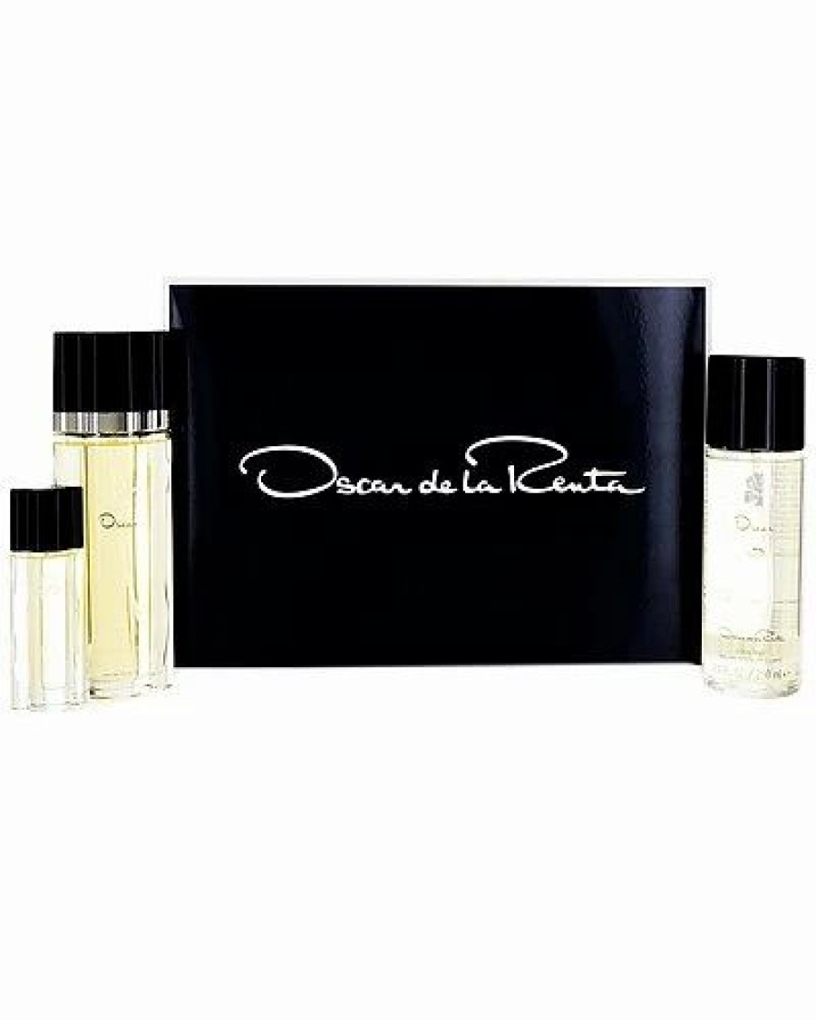 Fragrance * | Oscar De La Renta De La Renta Women'S 3Pc Gift Set