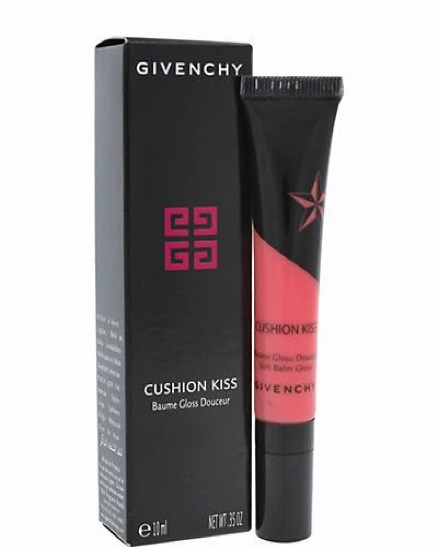 Lip & Cheek Makeup * | Givenchy 0.35Oz Coral Kiss Cushion Kiss Soft Balm Gloss Women