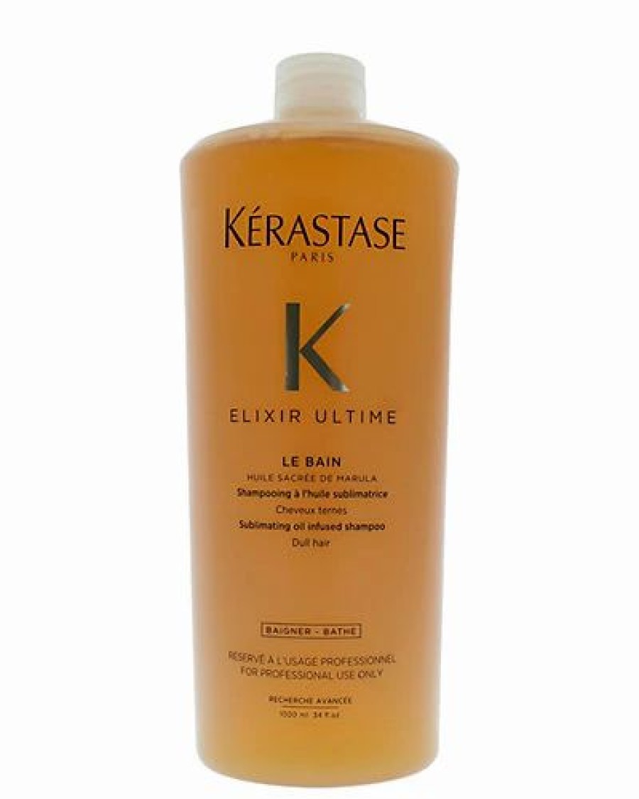 Shampoo & Conditioners * | Kerastase 34Oz Elixir Ultime Le Bain Shampoo Women