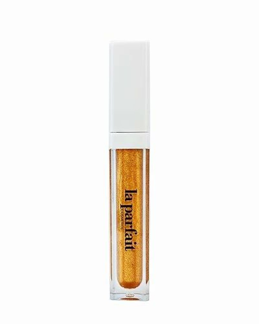 Lip & Cheek Makeup * | La Parfait Cosmetics 0.24Oz #06 Gold Sheer B-Bright Lip Gloss Women