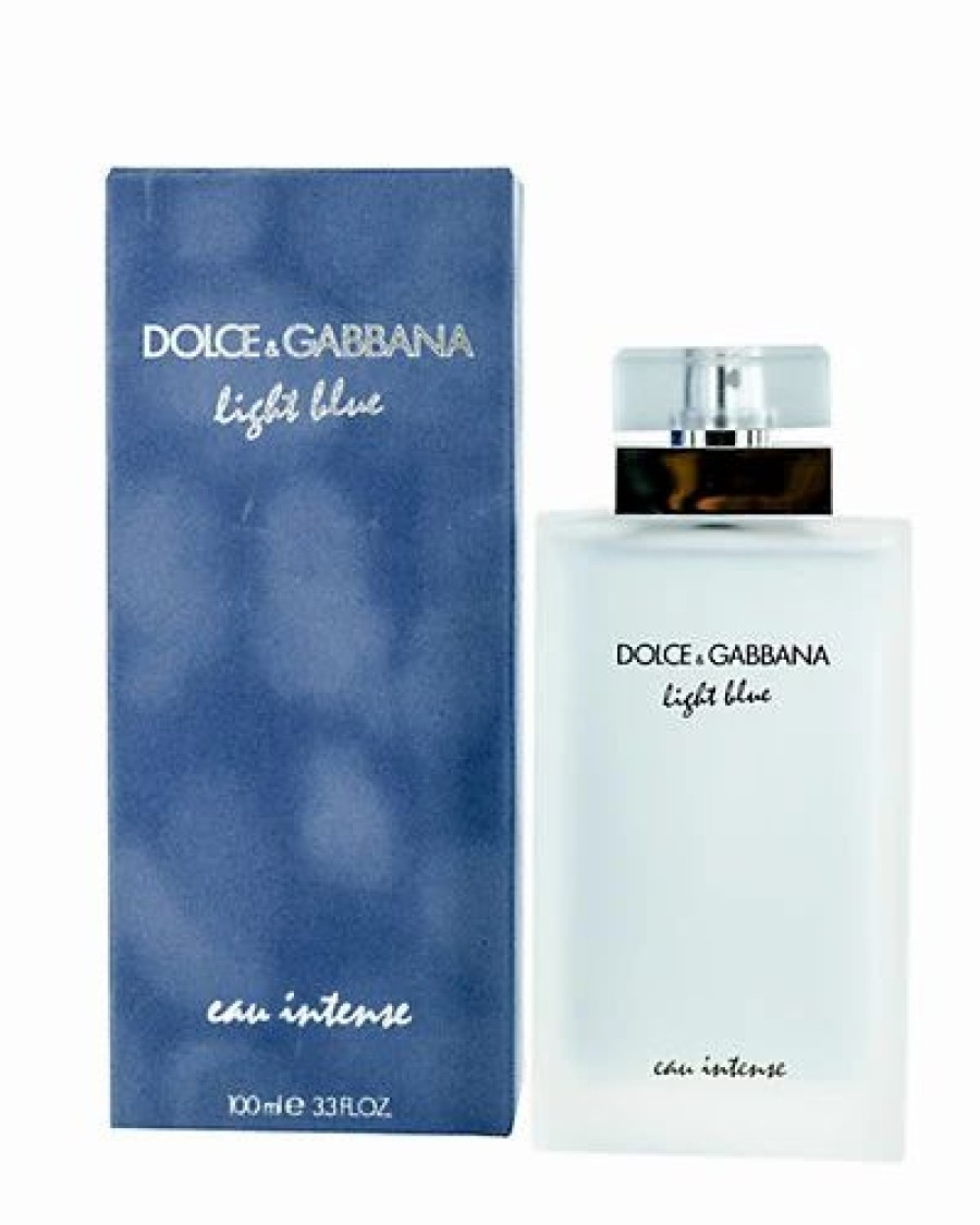 Fragrance * | Dolce & Gabbana Women'S 3.3Oz Light Blue Eau Intense Pour Femme Eau De Parfum Spray