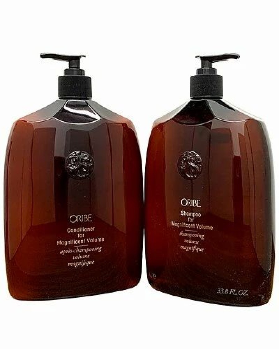 Shampoo & Conditioners * | Oribe 33.8Oz Shampoo & Conditioner For Magnificent Volume Women