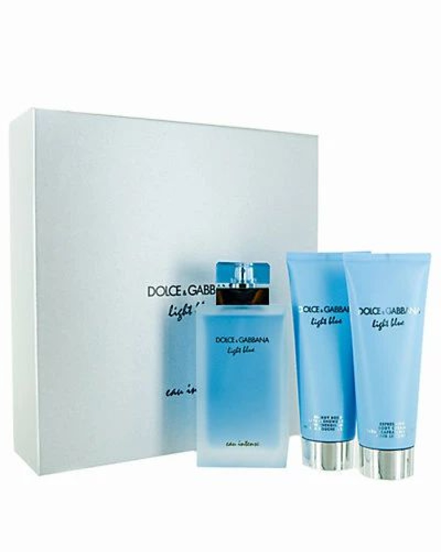 Fragrance * | Dolce & Gabbana Women'S Light Blue Eau Intense Gift Set