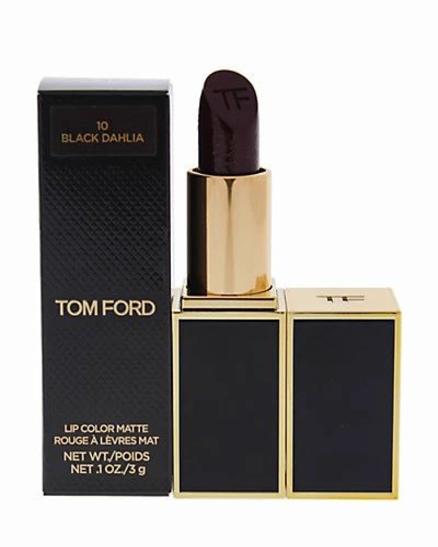 Lip & Cheek Makeup * | Tom Ford 0.1Oz #10 Black Dahlia Lip Color Matte Women