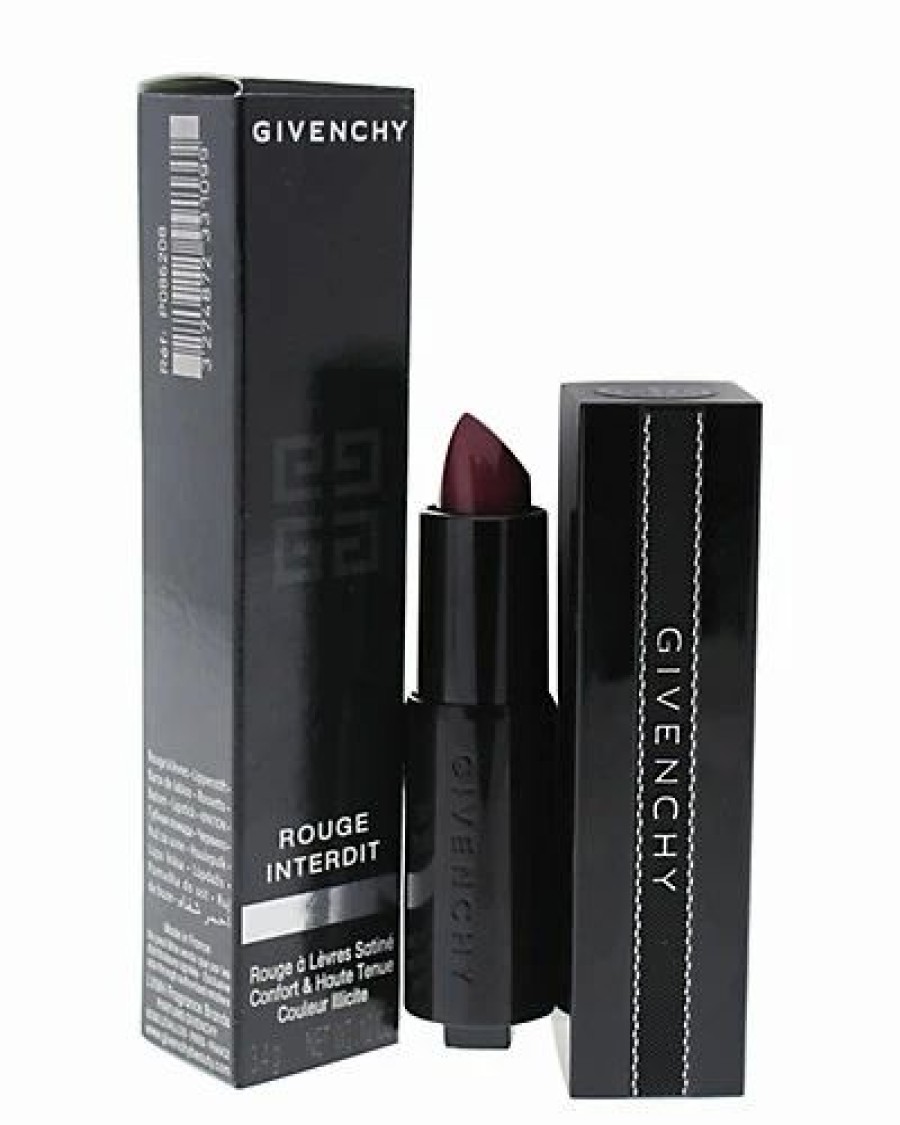 Lip & Cheek Makeup * | Givenchy 0.12Oz Frambiose Obscur Rouge Interdit Satin Lipstick Women