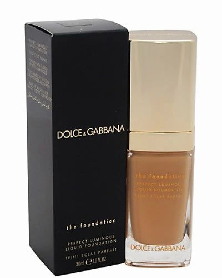 Face & Eye Makeup * | Dolce & Gabbana 1Oz # 148 Amber Perfect Luminous Liquid Foundation Women