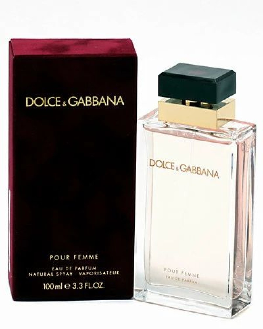 Fragrance * | Dolce & Gabbana Women'S "Pour Femme" 3.4Oz Eau De Parfum Spray