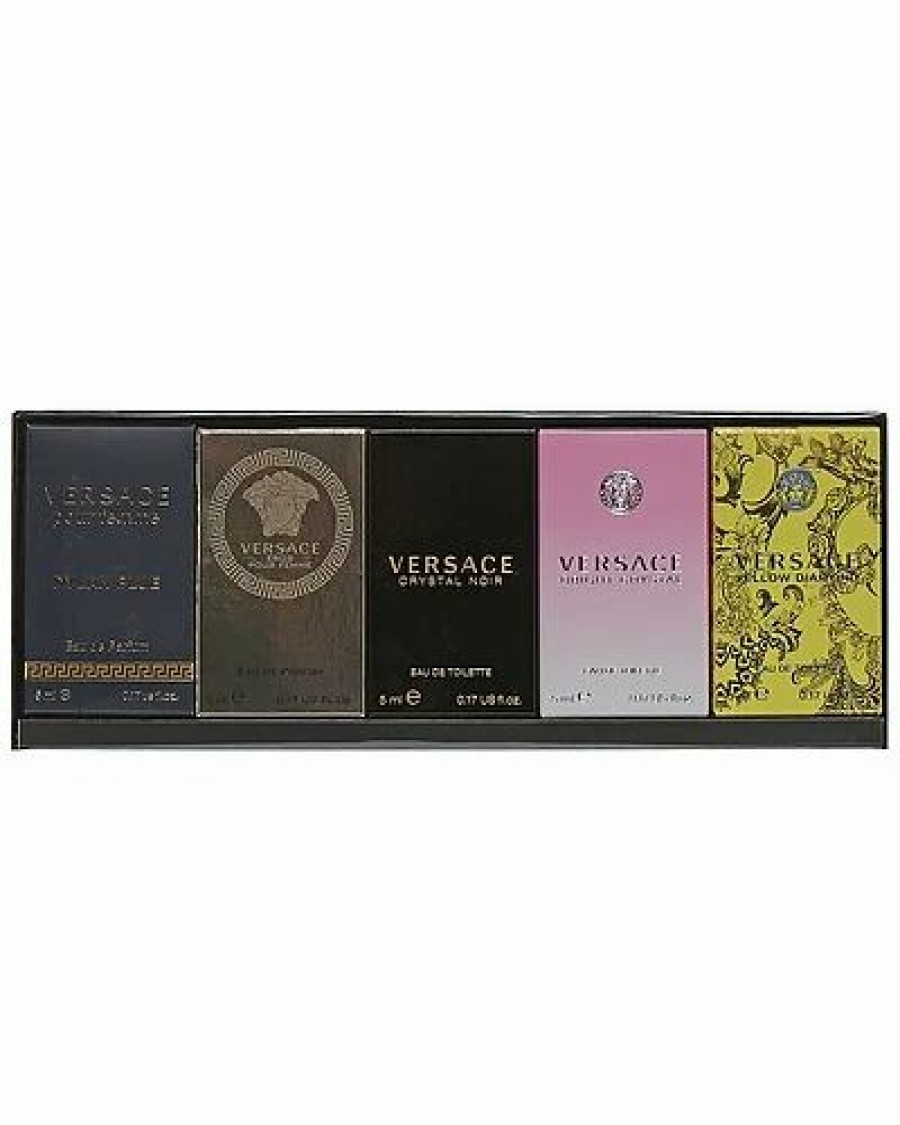 Fragrance * | Versace 5Pc Mini Set Women