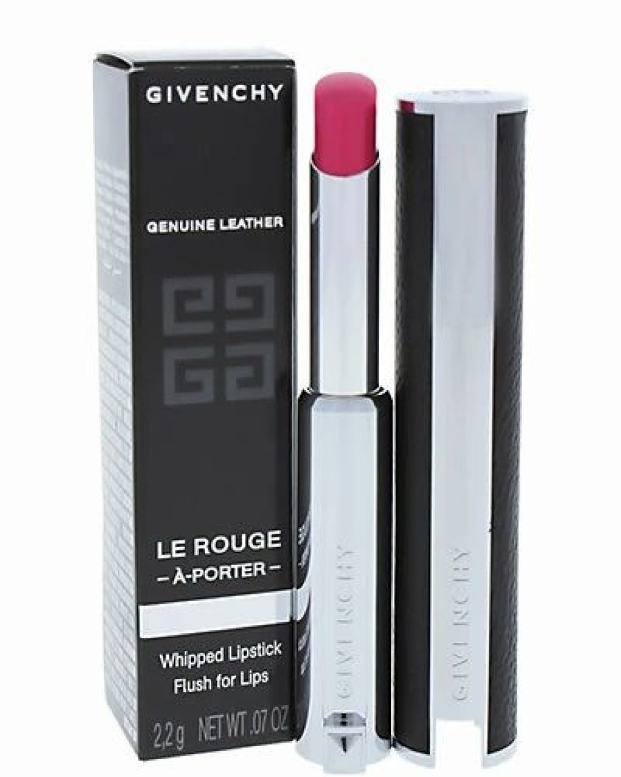 Lip & Cheek Makeup * | Givenchy 0.07Oz Rose Perfecto Le Rouge A Porter Whipped Lipstick Women