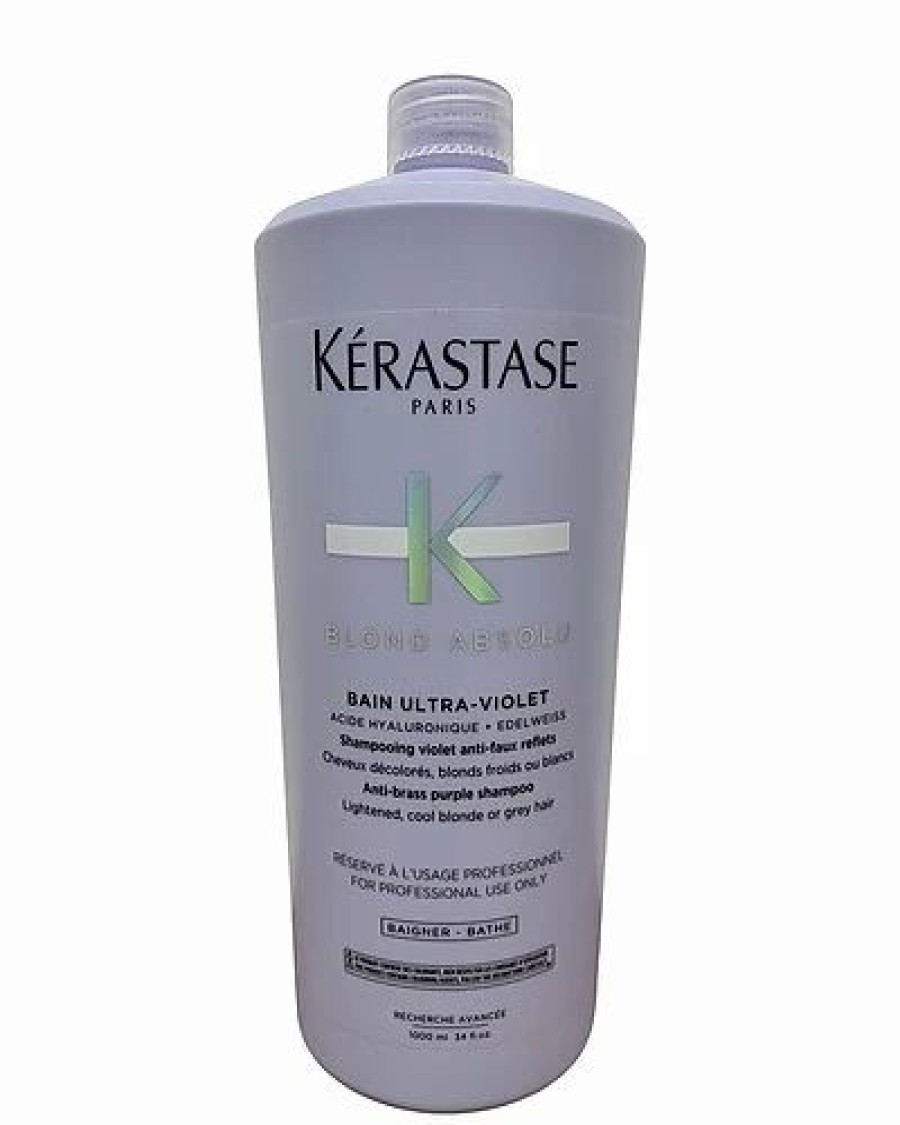 Shampoo & Conditioners * | Kerastase 34Oz Bain Ultra-Violet Purple Shampoo For Lightened Women