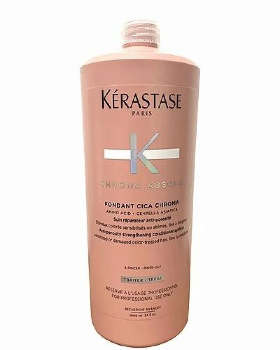 Shampoo & Conditioners * | Kerastase 34Oz Chroma Absolu Fondant Cica Chroma Women