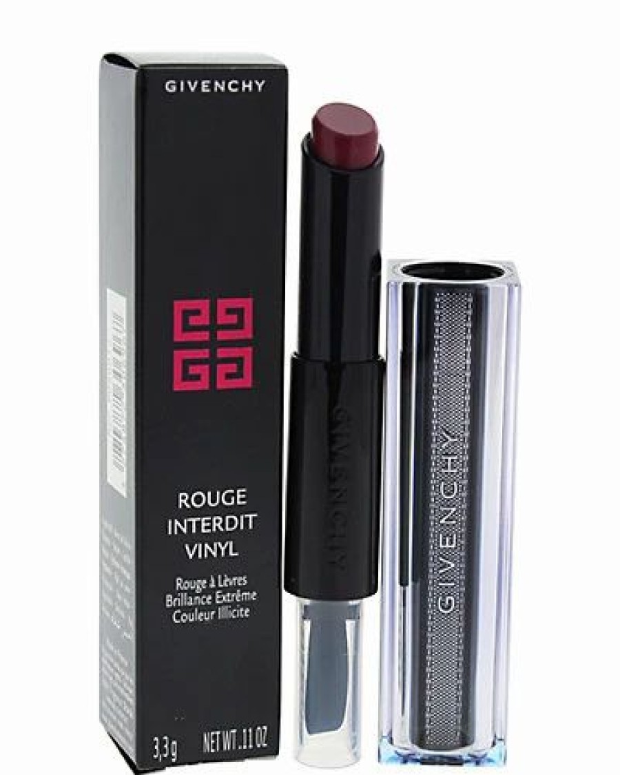 Lip & Cheek Makeup * | Givenchy 0.11Oz Grenat Envoutant Rouge Interdit Vinyl Lipstick Women