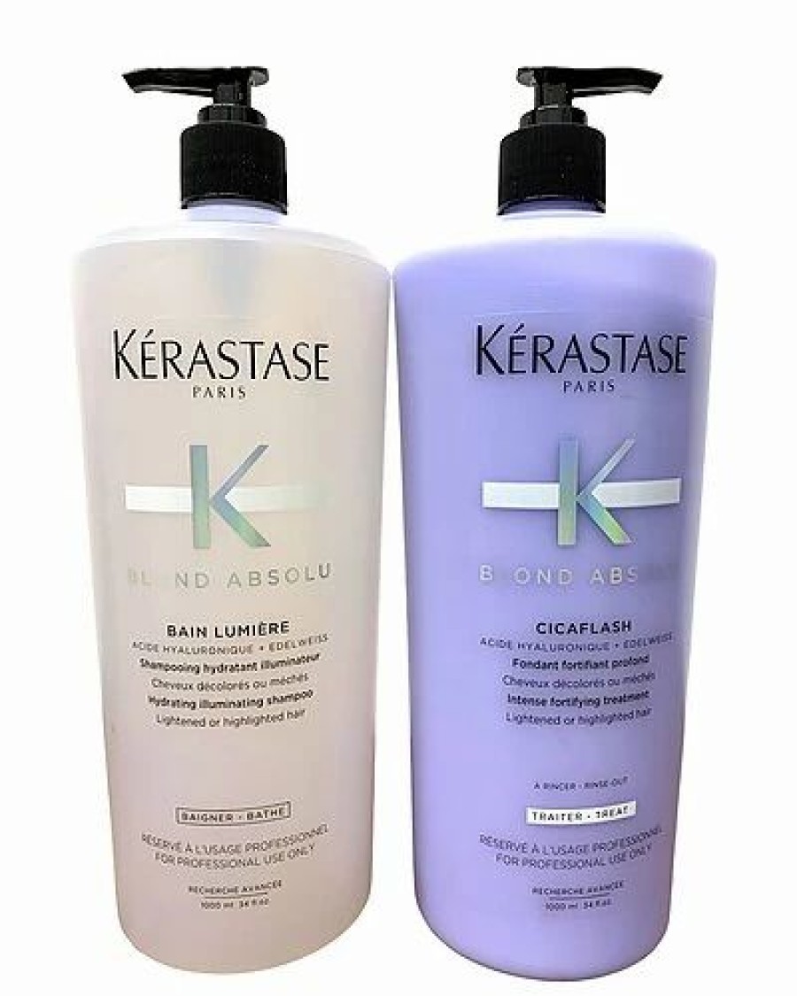 Shampoo & Conditioners * | Kerastase 34Oz Bain Lumiere, Hydrating Illuminating Shampoo & Conditioner Women