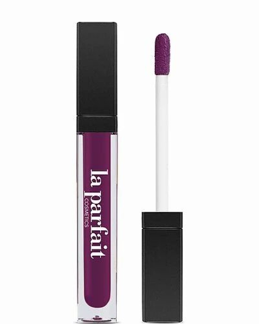 Lip & Cheek Makeup * | La Parfait Cosmetics 0.27Oz Waterproof Lipstick Matte Liquid #31 Violet Women