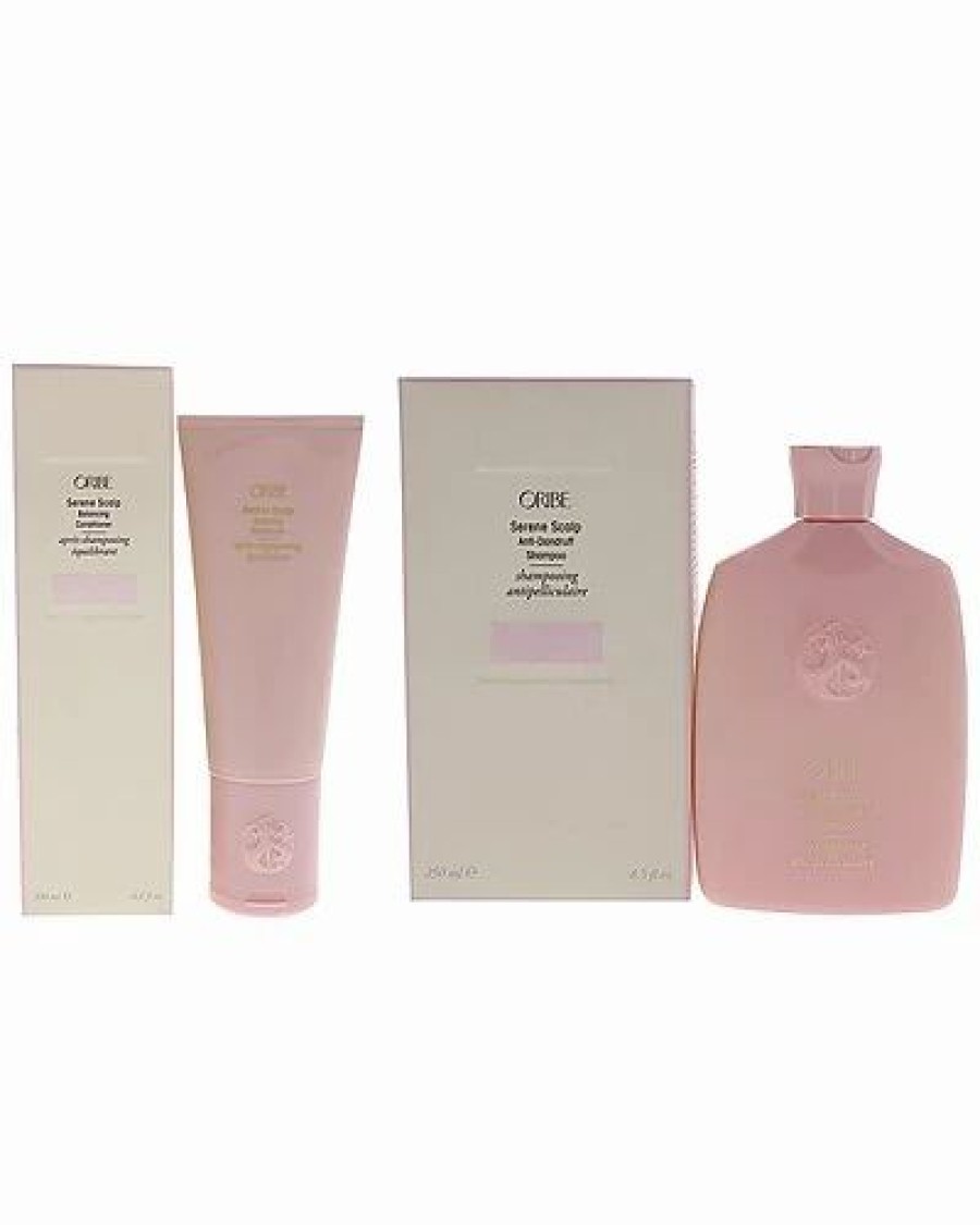 Shampoo & Conditioners * | Oribe Serene Scalp Anti-Dandruff Shampoo And Conditioner Kit Women