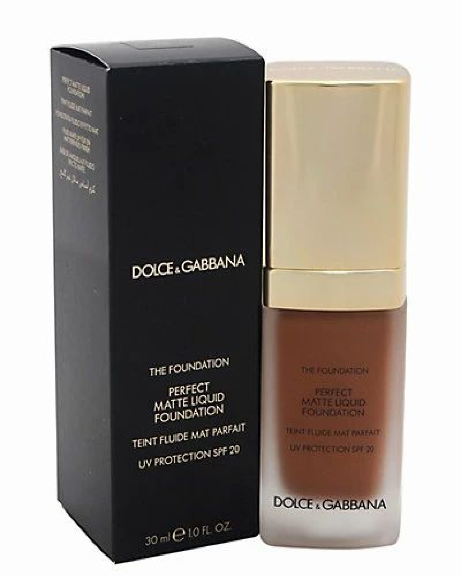 Face & Eye Makeup * | Dolce & Gabbana 1Oz # 170 Golden Honey Perfect Matte Liquid Foundation Spf 20 Women