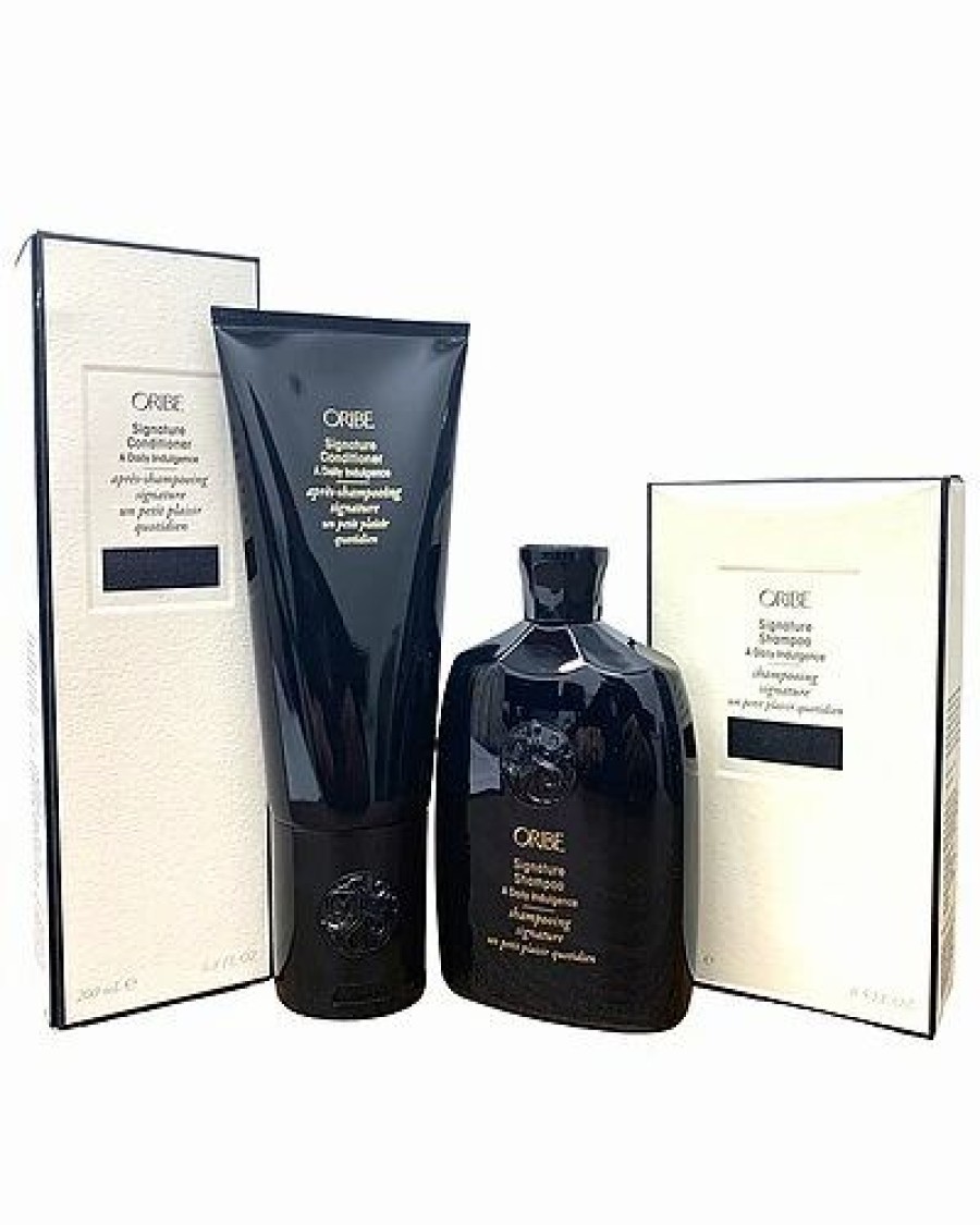 Shampoo & Conditioners * | Oribe Signature Conditioner & Signature Shampoo Duo Women