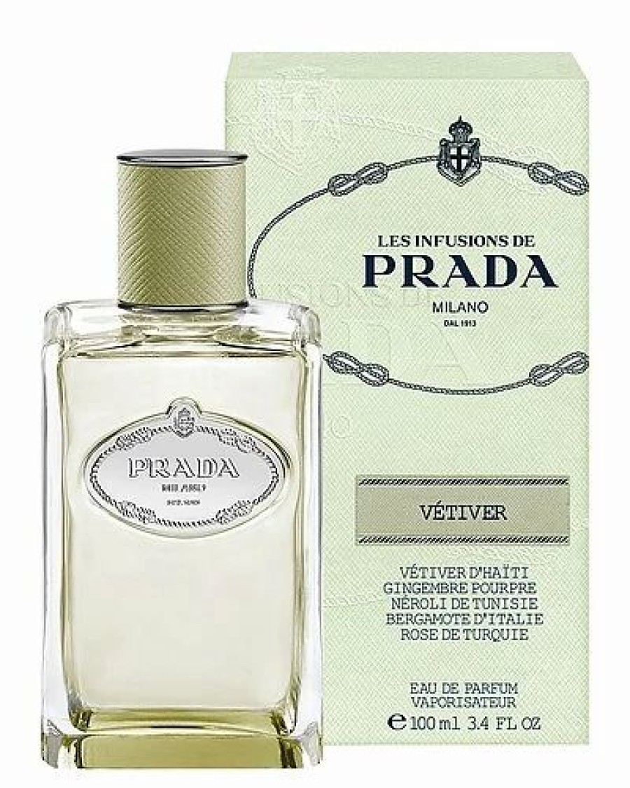 Fragrance * | Women'S 3.4Oz Prada Infusion Vetiver Eau De Parfum Spray