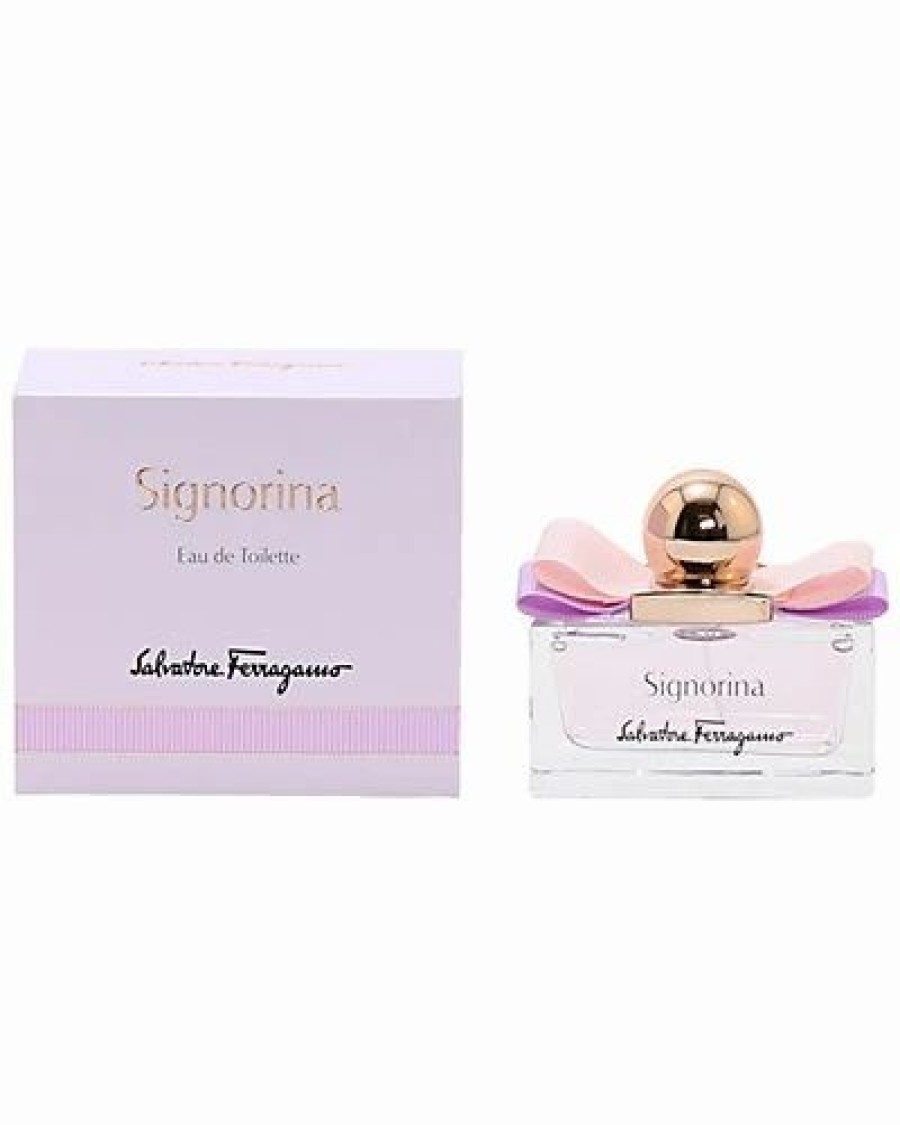 Fragrance * | Salvatore Ferragamo 1.7Oz Signorina Eau De Toilette Spray Women