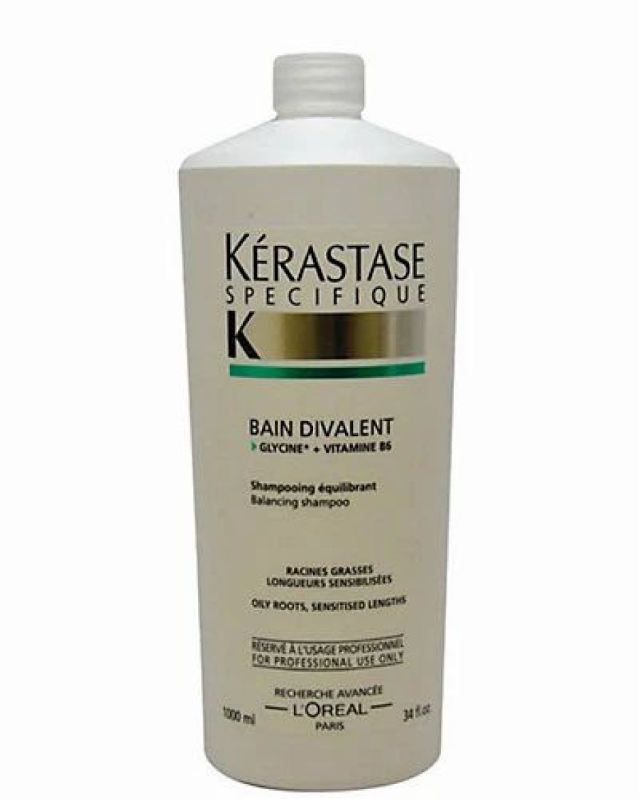 Shampoo & Conditioners * | Kerastase Unisex Specifique Bain Divalent 34Oz Shampoo Women