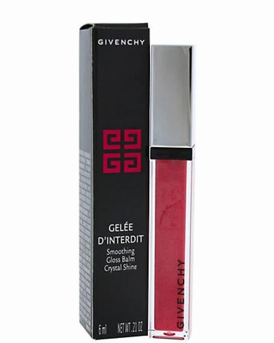 Lip & Cheek Makeup * | Givenchy 0.21Oz Blazing Coral Gelee Dinterdit Smoothing Gloss Balm Crystal Shine Women