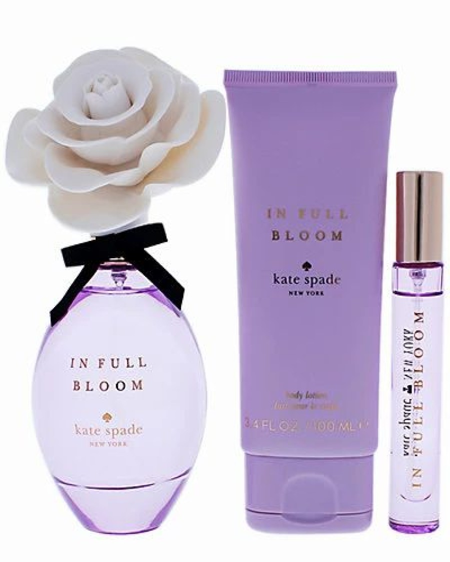 Fragrance * | Kate Spade New York Women'S In Full Bloom 3Pc Gift Set