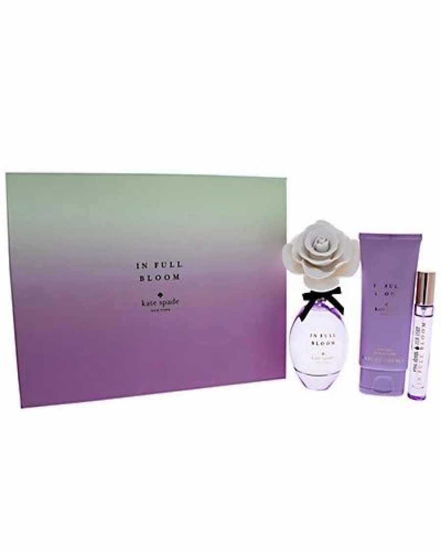 Fragrance * | Kate Spade New York Women'S In Full Bloom 3Pc Gift Set