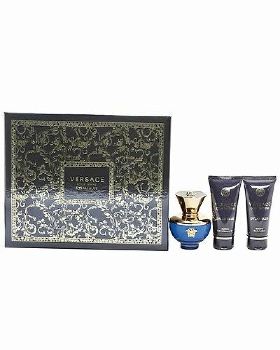 Fragrance * | Versace 3Pc Dylan Blue Eau De Parfum Set Women