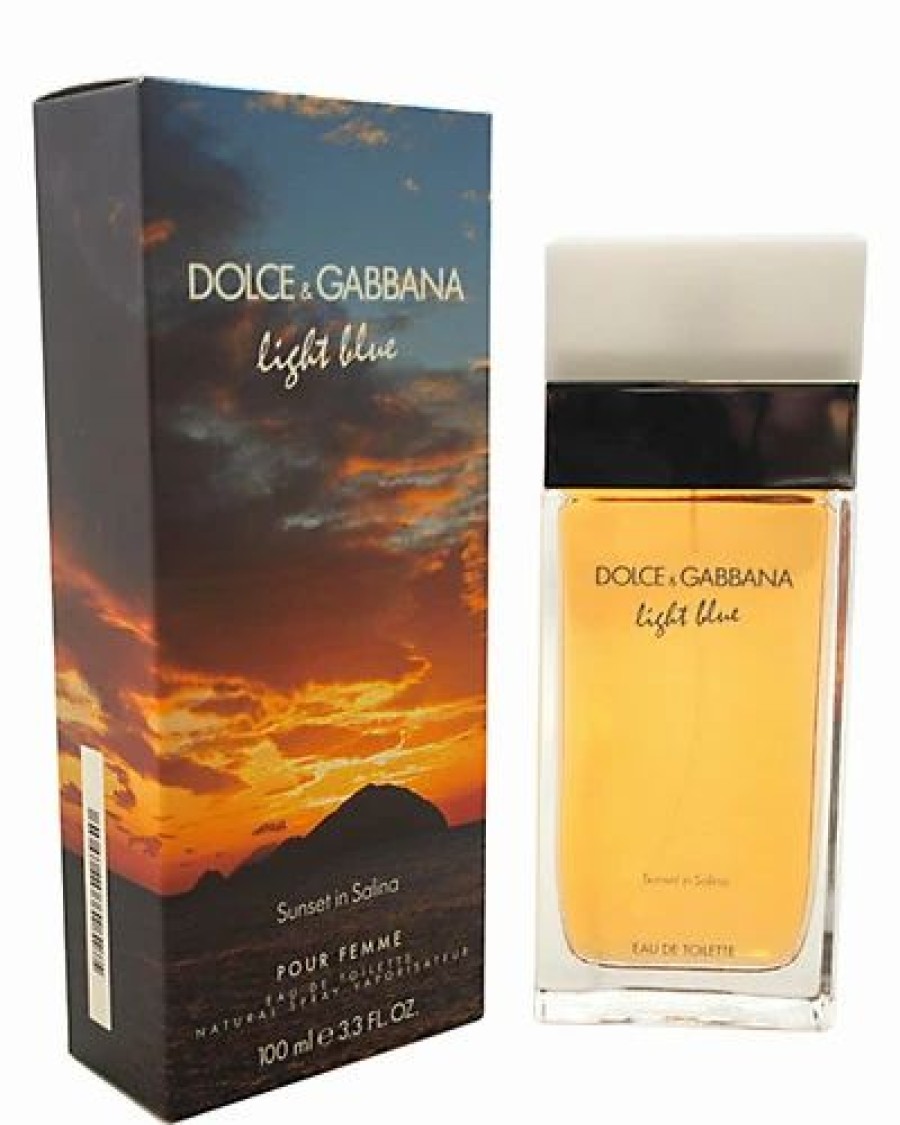 Fragrance * | Dolce & Gabbana Women'S Light Blue Sunset In Salina 3.3Oz Eau De Toilette Spray