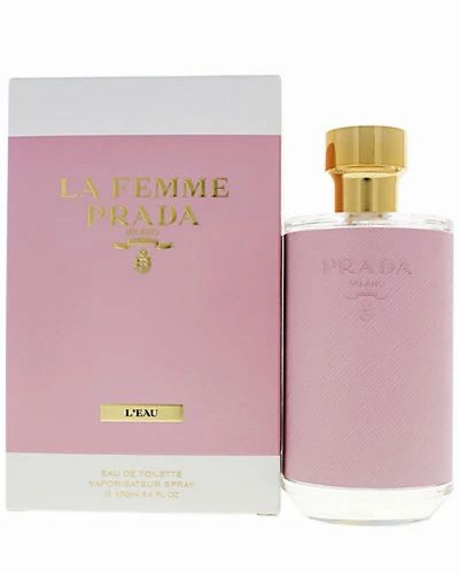 Fragrance * | Prada Women'S 3.4Oz La Femme L'Eau Eau De Toilette Spray