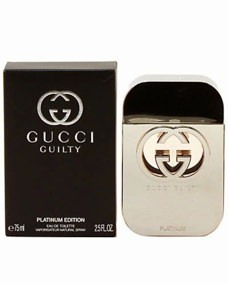 Fragrance * | Women'S Gucci Guilty Platinum For 2.5Oz Edt Spray