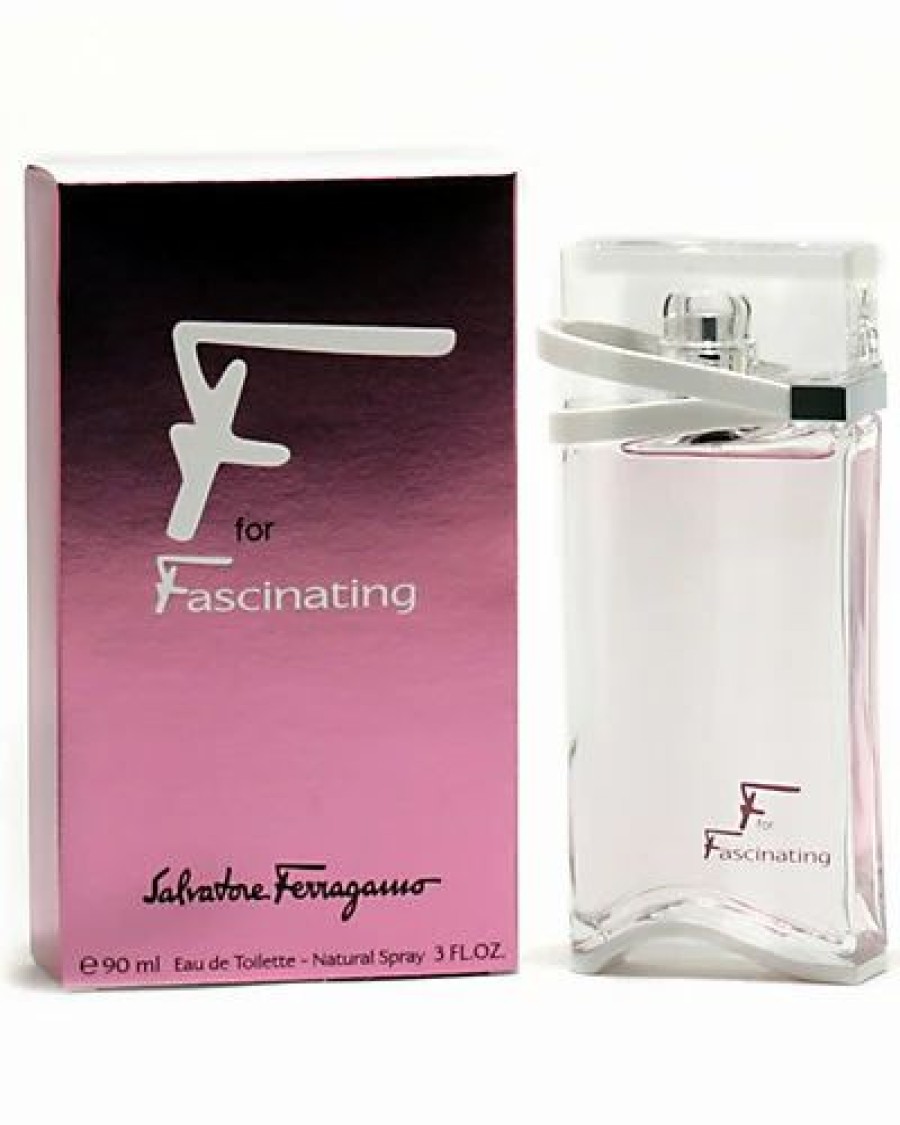 Fragrance * | Salvatore Ferragamo Women'S F For Fascinating 3Oz Eau De Toilette Spray