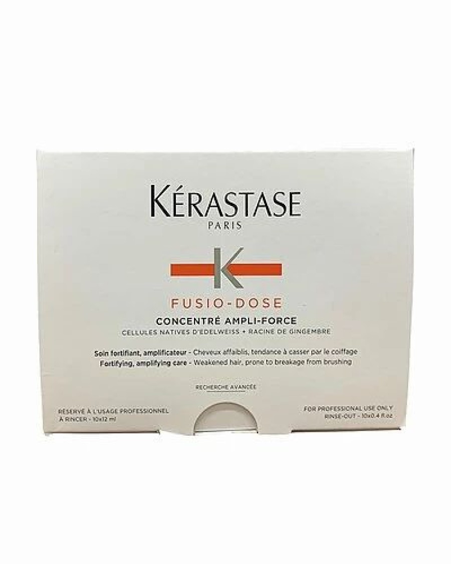 Shampoo & Conditioners * | Kerastase 10 0.4Ozoz Fusio Dose Concentre Ample Force Orange Vials Women