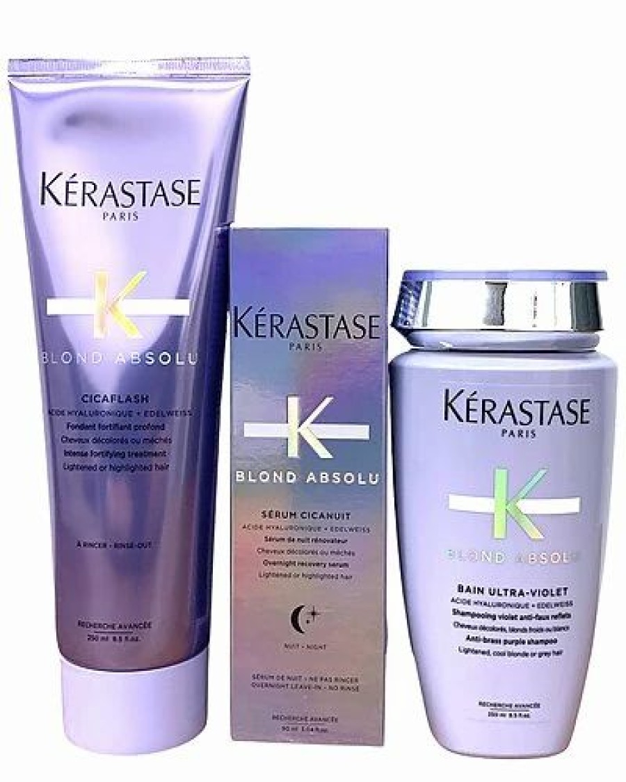 Shampoo & Conditioners * | Kerastase Blond Absolute Gift Set Women