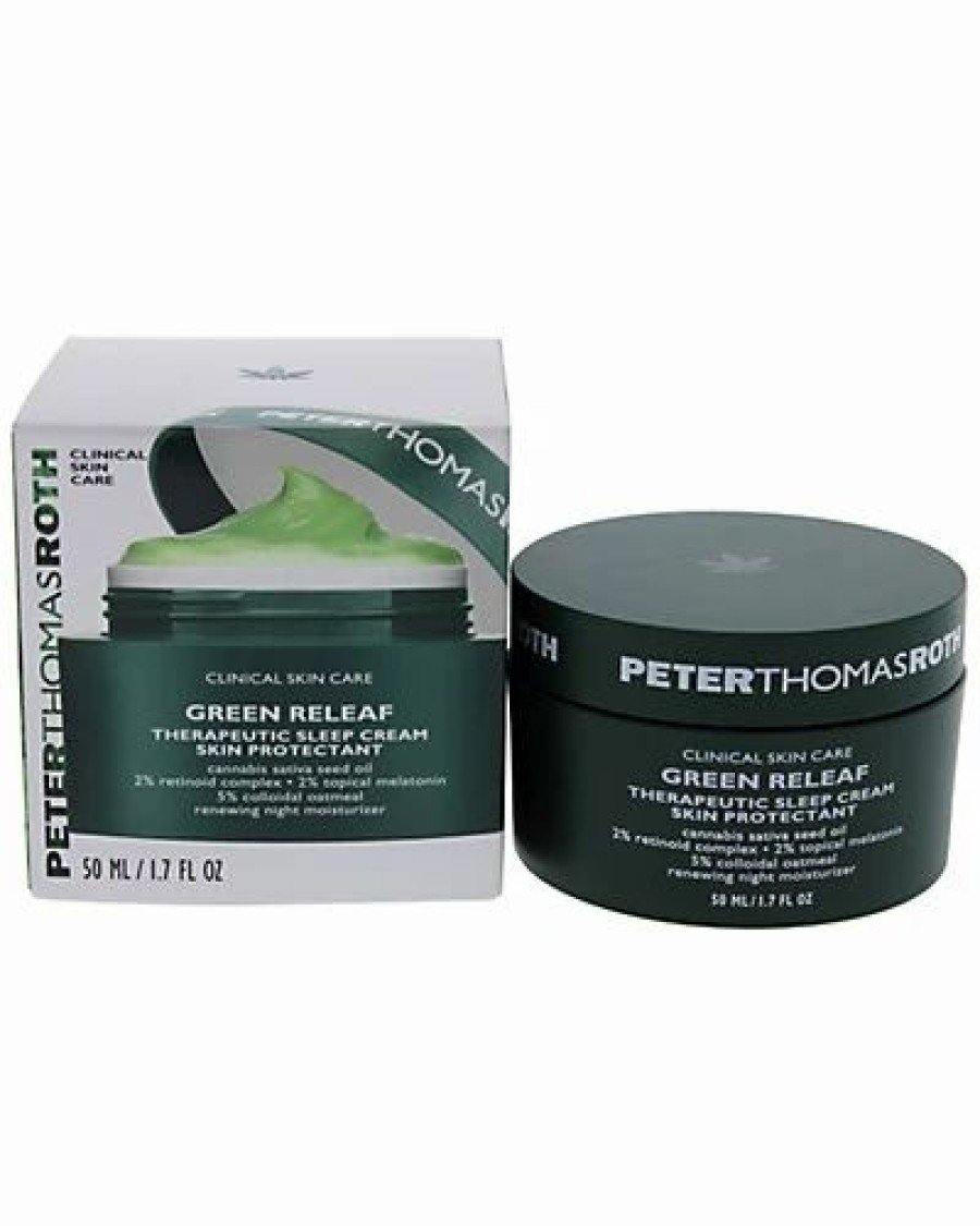 Moisturizers & Eye Cream * | Peter Thomas Roth 1.7Oz Green Releaf Therapeutic Sleep Cream Women