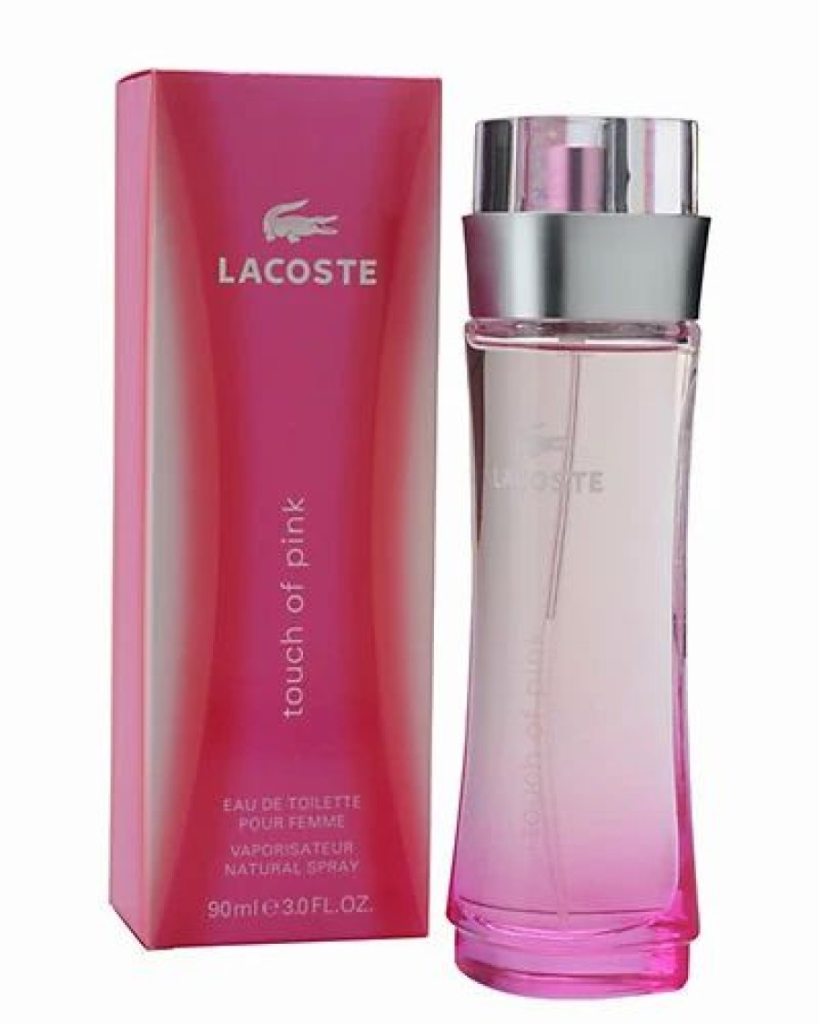 Fragrance * | Lacoste Women'S 3Oz Touch Of Pink Eau De Toilette